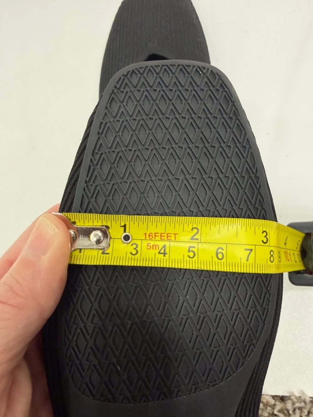 Vivaia Margot Ballet Square Toe black flats size 41.5